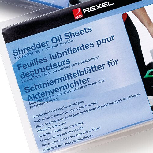 Rexel Shredder Oil Sheets (pack of 20) - image 7