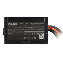 Cooler Master Elite NEX White 230V 600 power supply unit 600 W 24-pin ATX ATX Black