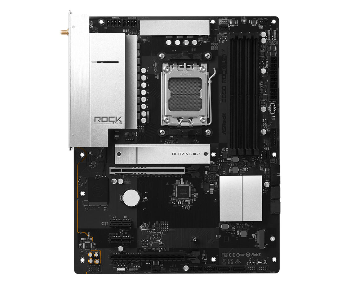 Asrock B850 Rock WiFi 7 AMD B850 Socket AM5 ATX - image 3