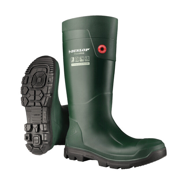 Dunlop Purofort FieldPRO Unisex Adult Black, Green