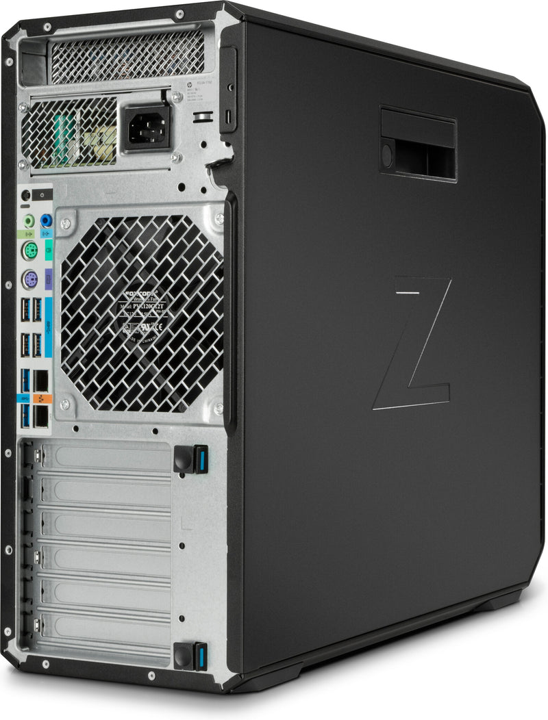 HP Z4 G4 Intel Xeon W W-2223 16 GB DDR4-SDRAM 1.26 TB HDD+SSD Windows 10 Pro Tower Workstation Black
