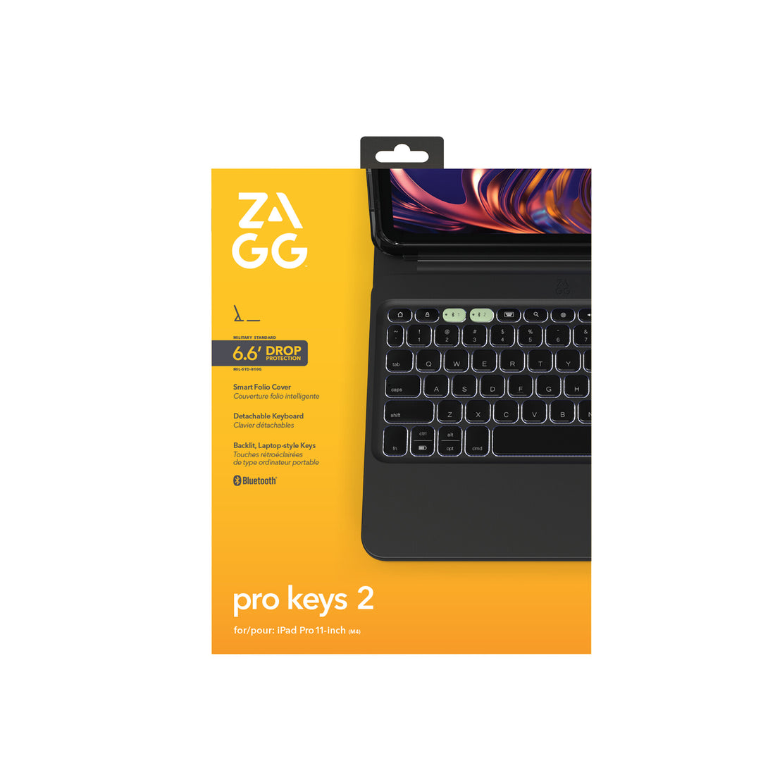 ZAGG Pro Keys 2 Apple iPad Pro 11" (M5/M4) Black UK - image 9