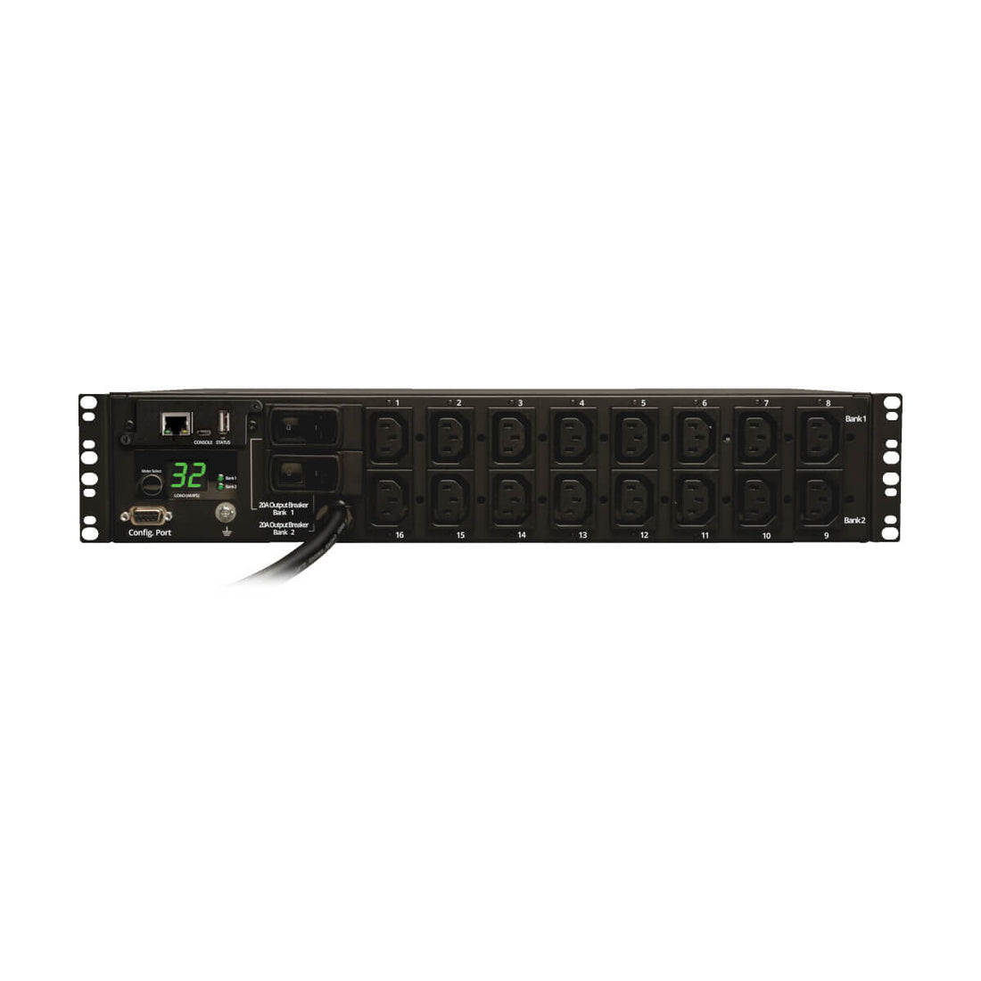 Tripp Lite PDUMH32HVNET 7.4kW Single-Phase Switched PDU, LX Interface, 230V Outlets (16-C13), IEC-309 Blue - image 3