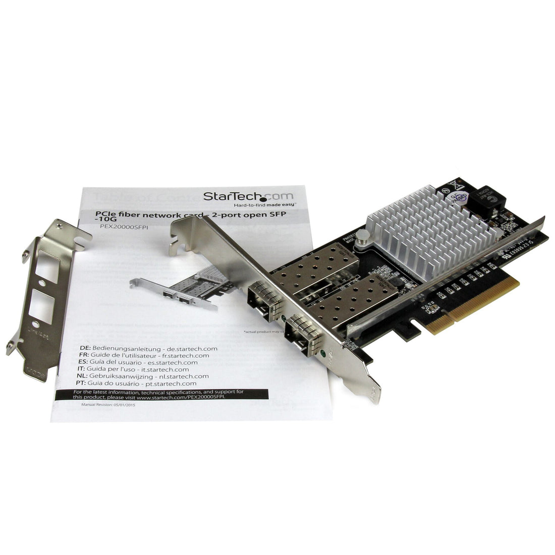 StarTech.com 2-Port 10G Fiber Network Card with Open SFP+ - PCIe, Intel Chip - image 5