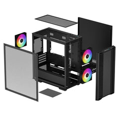 TGC Galaxy, Ryzen 3 4500, 6 Core, Nvidia GeForce RTX 3050 6GB Gaming PC