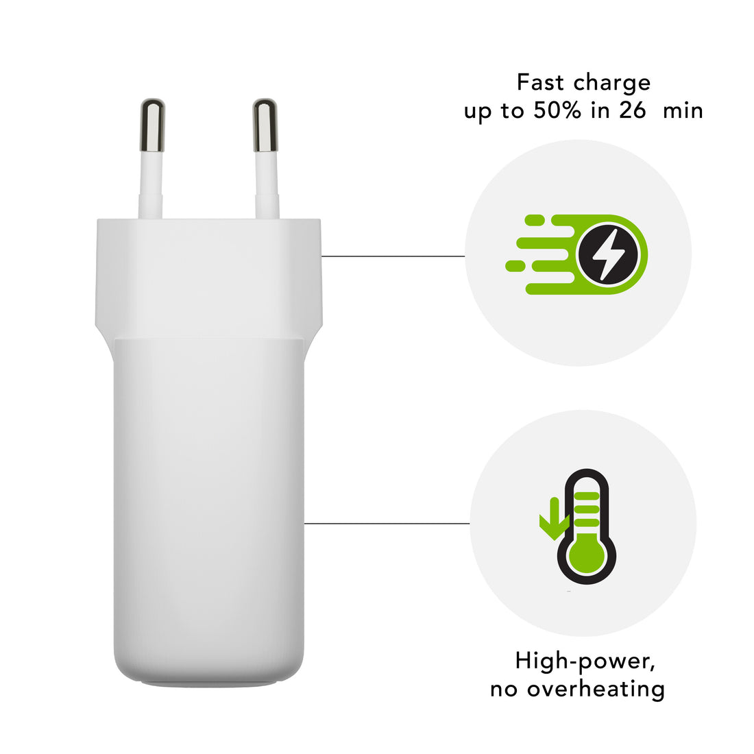 dbramante1928 re-charge Pro - EU Wall Charger USB-C 45W - W - image 4