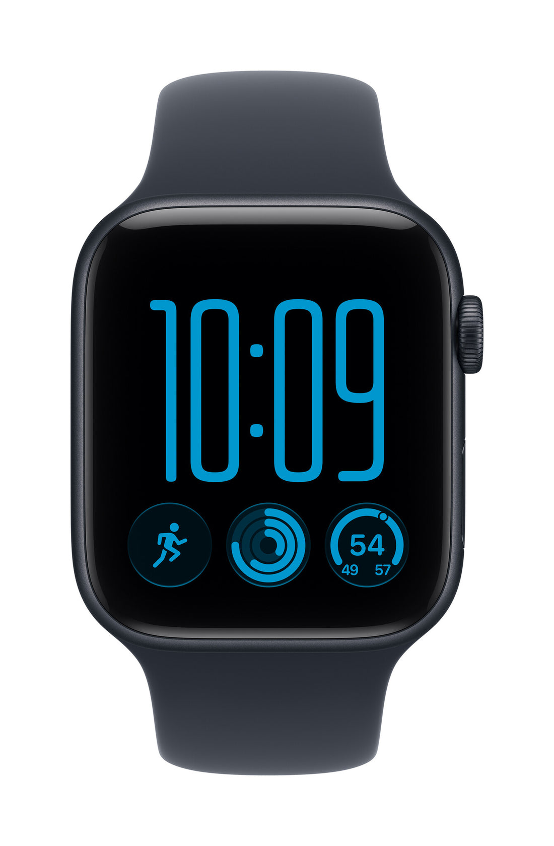 Apple Watch SE (3nd generation) SE 3 GPS 44mm Midnight Aluminium Case with Navy Blue Sport Band - M/L - image 2