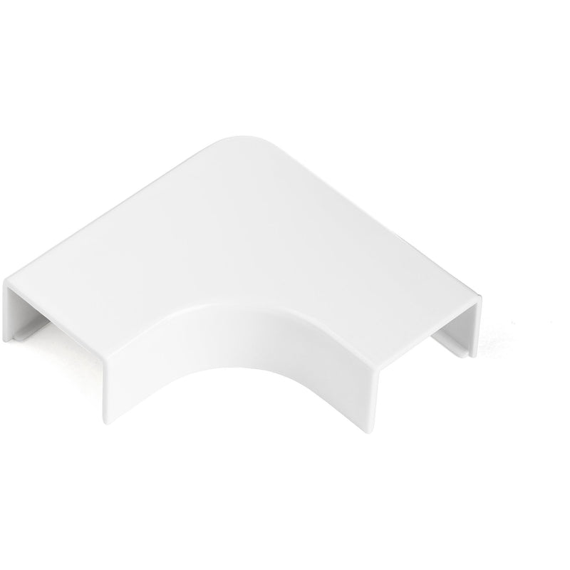 StarTech.com 20 Pack Cable Raceway L Connector for CBMWWD1911 - 90 Degree Right Angle - Flat L Type - Cable Management Accessories - Channel Raceway/Wiring Duct Fitting Lateral Elbow UL