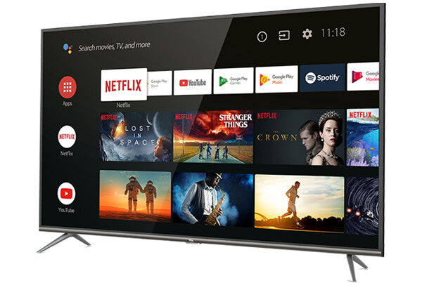 TCL 55EP658 TV 139.7 cm (55") 4K Ultra HD Smart TV Wi-Fi Black, Silver 260 cd/m²
