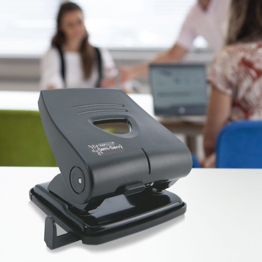 Rapesco 827-P 2 hole punch 30 sheets Black - image 4