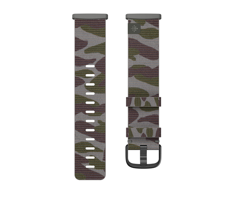 Fitbit FB174WBGNS Smart Wearable Accessories Band Camouflage Aluminium, Synthetic