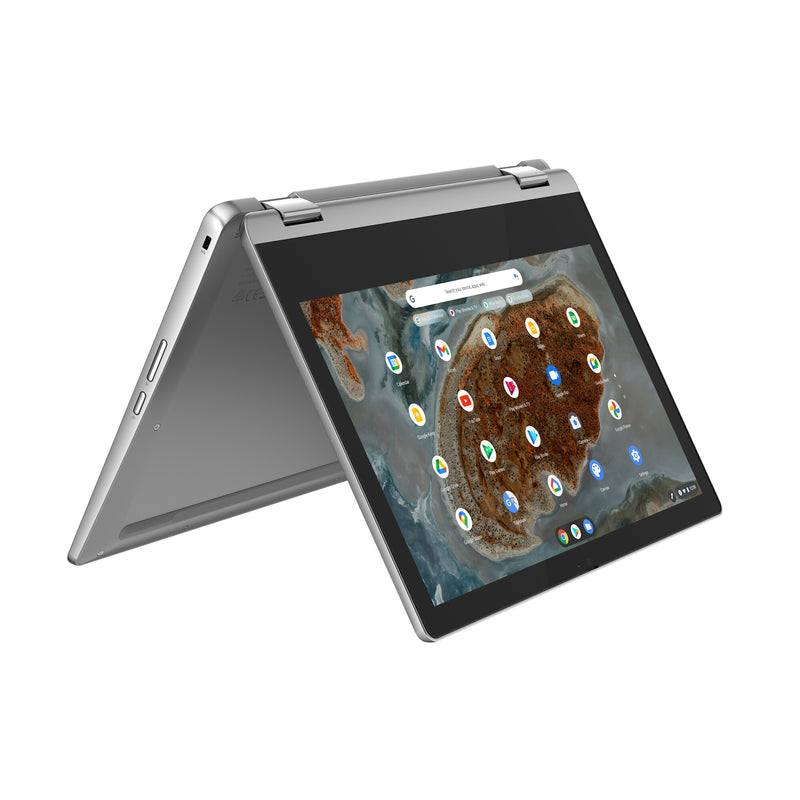 Lenovo IdeaPad Flex 3 Chrome 11M836 MediaTek MT8183 Chromebook 29.5 cm (11.6") Touchscreen HD 4 GB LPDDR4x-SDRAM 32 GB eMMC Wi-Fi 5 (802.11ac) ChromeOS UK English Grey