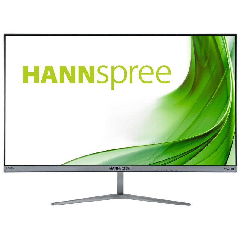 Hannspree HS245HFB - 23.8" FHD Super-slim monitor, HDMI, metal stand, 3H hard coated