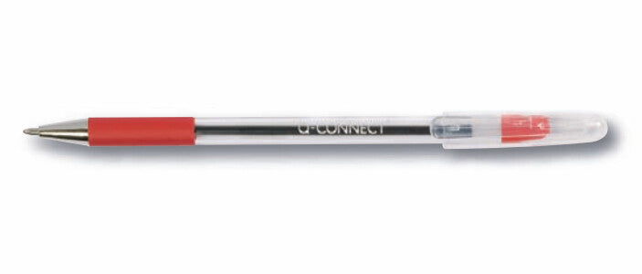 Q-CONNECT KF02459 ballpoint pen Red Stick ballpoint pen Medium 20