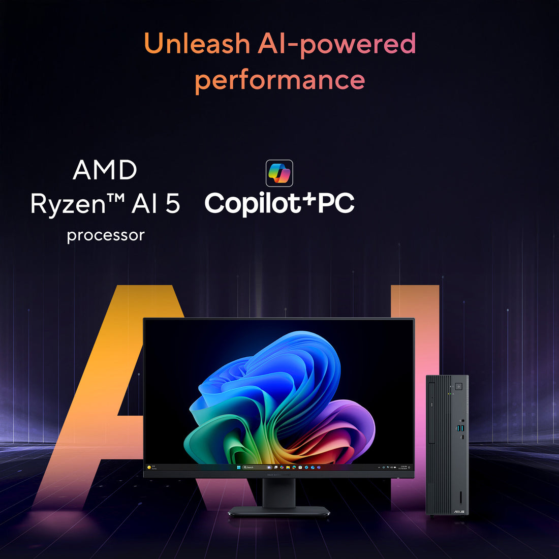ASUS ExpertCenter PM700SK-0R5330012X Copilot+ PC AMD Ryzen AI 5 330 16 GB DDR5-SDRAM 512 GB SSD Windows 11 Pro - image 12