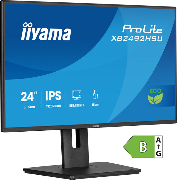 iiyama ProLite 23.8" Full HD 120Hz Monitor (XB2492HSU-B1)