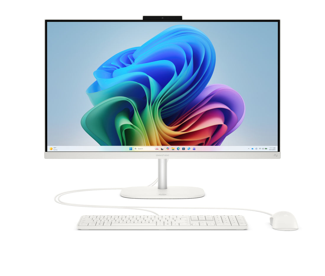 HP OmniStudio Next Gen AI 27-cw0004na PC Copilot+ PC AMD Ryzen AI 7 445 27" 1920 x 1080 pixels All-in-One PC