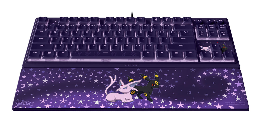 Razer Ornata V3 Tenkeyless – Espeon & Umbreon Edition keyboard Gaming USB Purple - image 3
