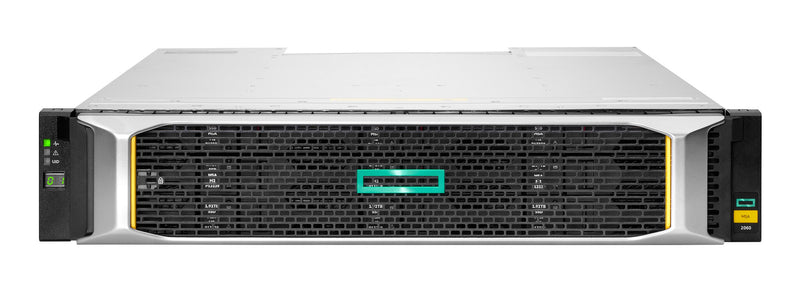 HPE MSA 2060 LFF 2x16Gb FC 4-port Controller 7x8TB HDD 4x16Gb SFP FC XCVR 56TB Storage Array