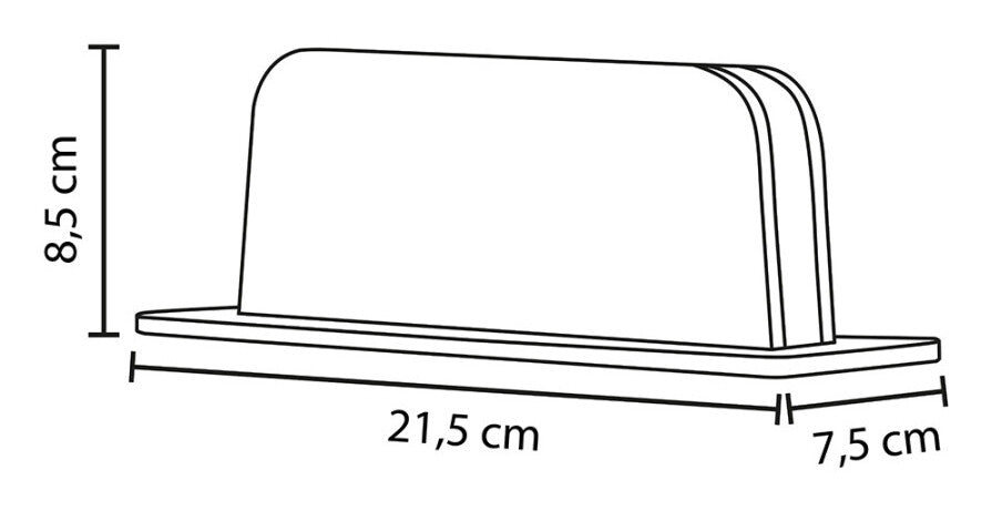 Alba Wooden and black aluminium computer/tablet stand - image 7