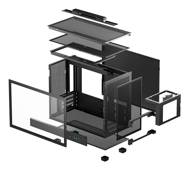 DeepCool CH160 PLUS Small Form Factor (SFF) Black