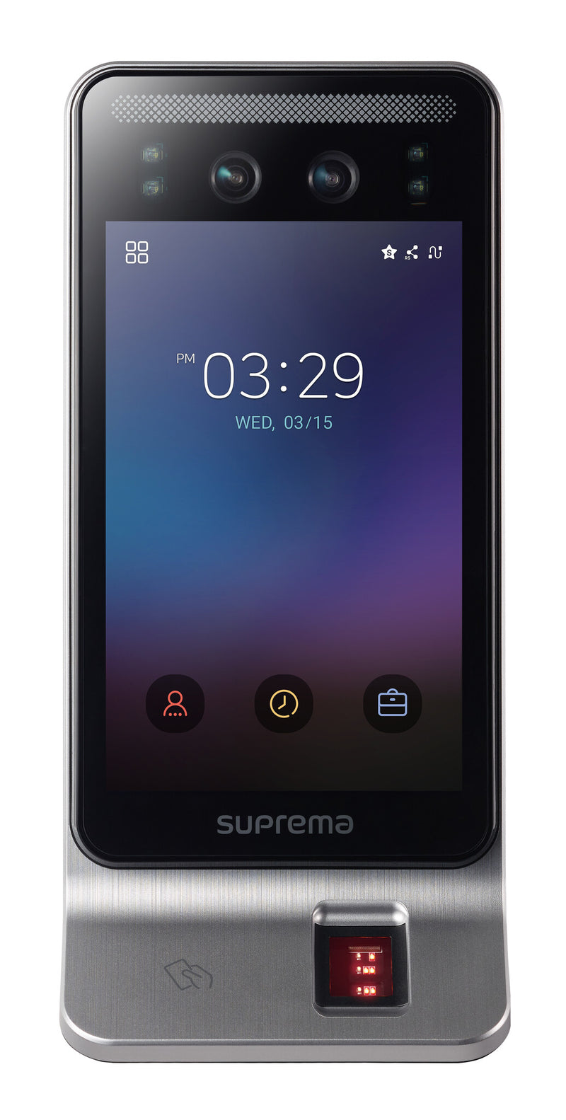 Suprema FSF2-DB access control reader Face recognition terminal Black, Grey