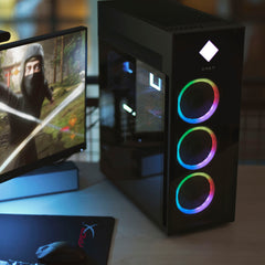 OMEN by HP 45L GT22-1019na AMD Ryzen™ 7 7700X 32 GB DDR5-SDRAM 1 TB SSD NVIDIA GeForce RTX 4080 Windows 11 Home Tower PC Black