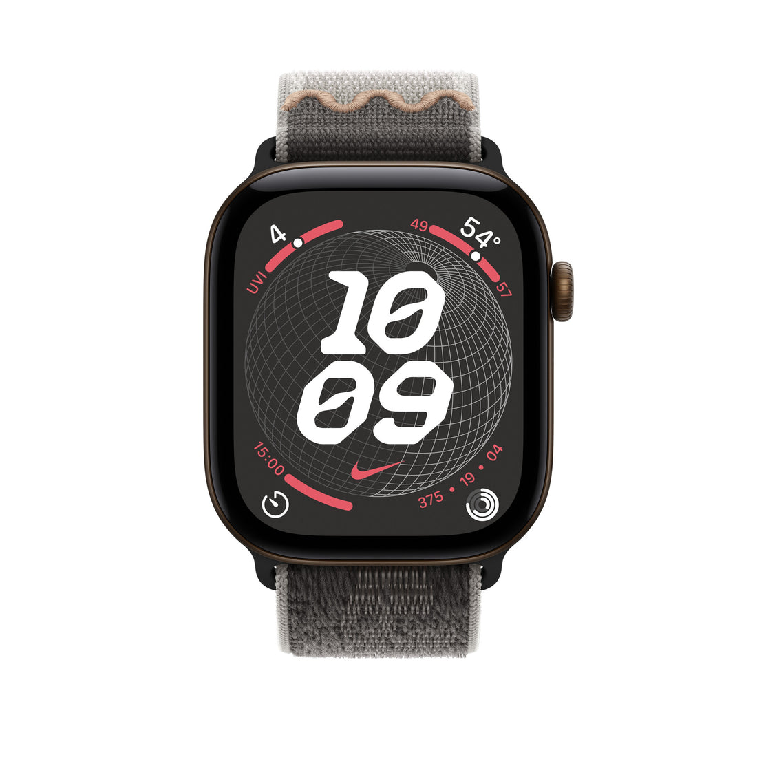 Apple 46mm Pavement Grey Nike Sport Loop - image 3