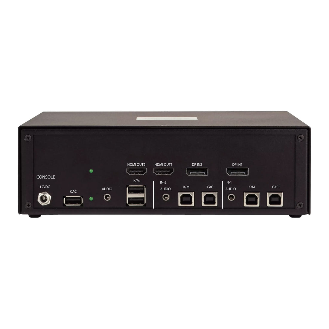 StarTech.com Secure 2-Port Dual-Monitor KVM Switch, 1x DisplayPort In to 2x HDMI Out, 4K 30Hz, NIAP 4.0 - image 2