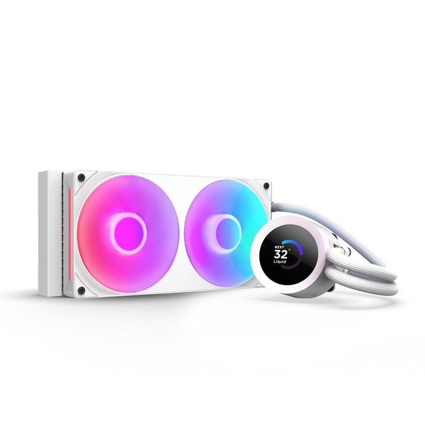 NZXT Kraken Plus RGB 240 Processor All-in-one liquid cooler 12 cm White