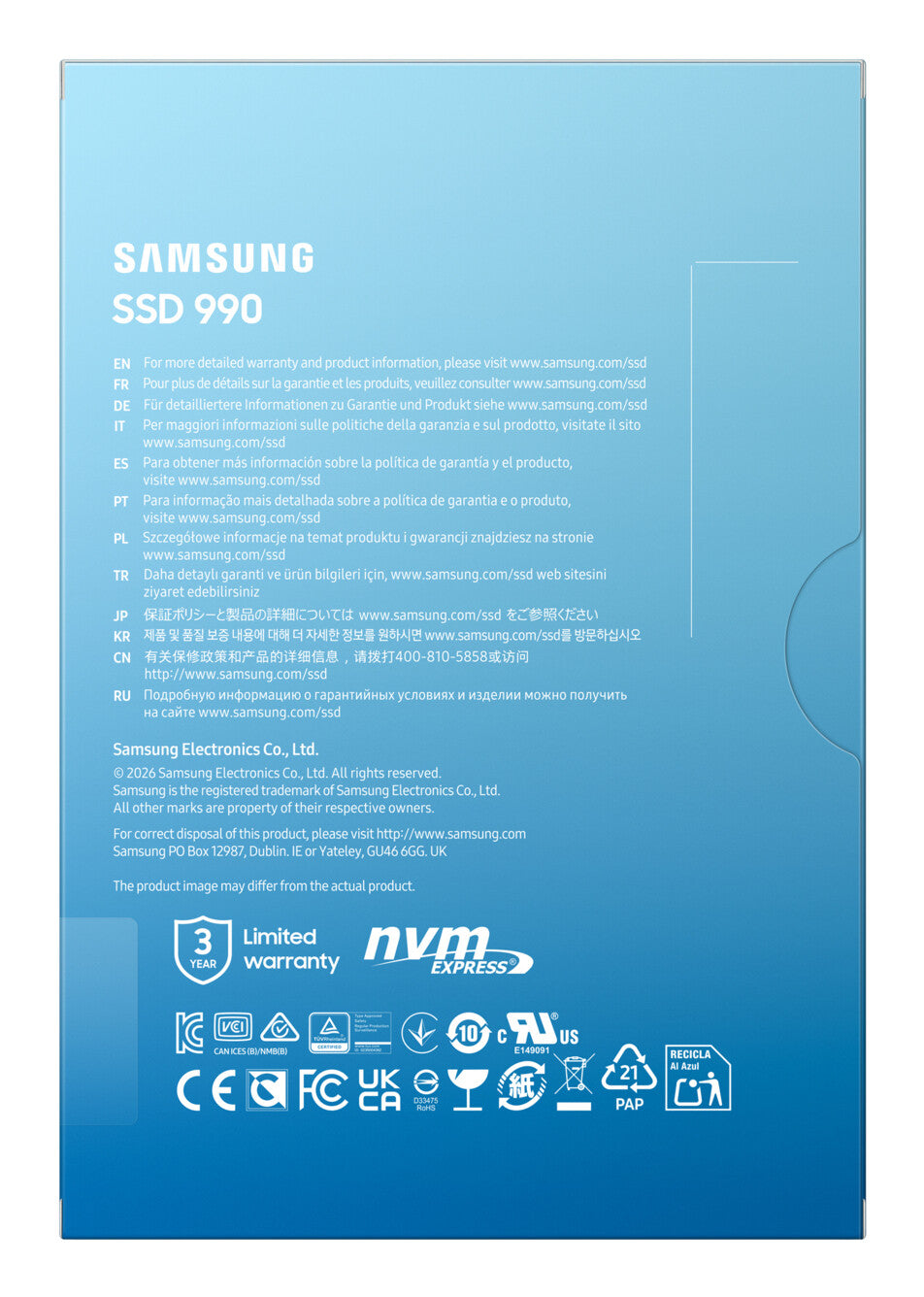 Samsung 990 SSD PCIe 4.0x4 NVMe M.2 - image 7
