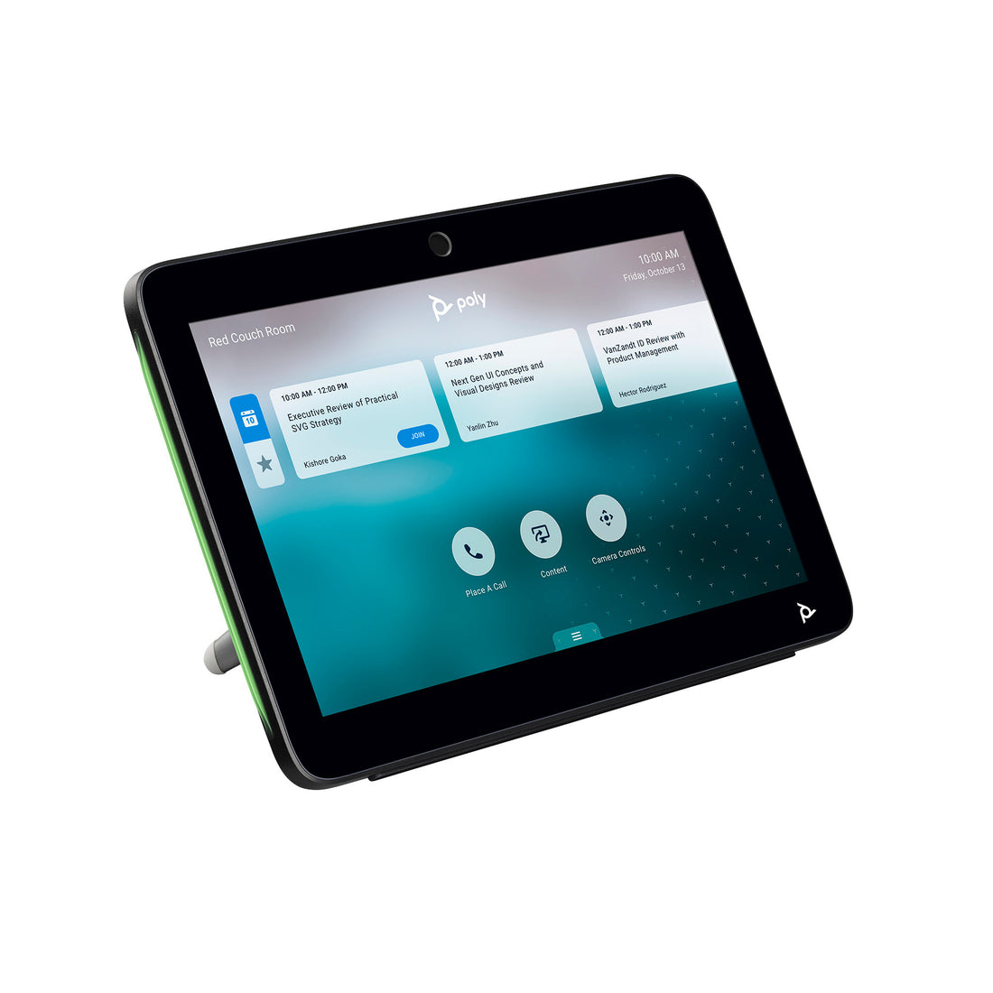 HP Poly TC10 Black Touch Controller No Radio GSA/TAA