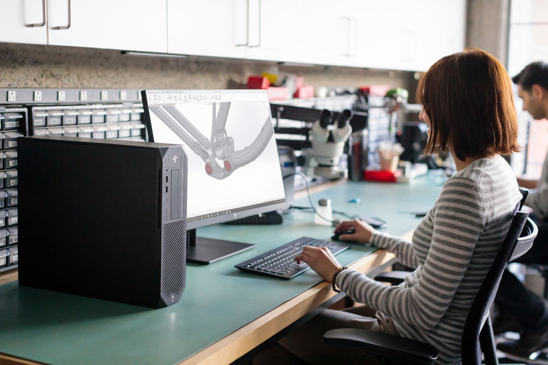 HP Z24n G2 computer monitor 61 cm (24") 1920 x 1200 pixels WUXGA LED Black