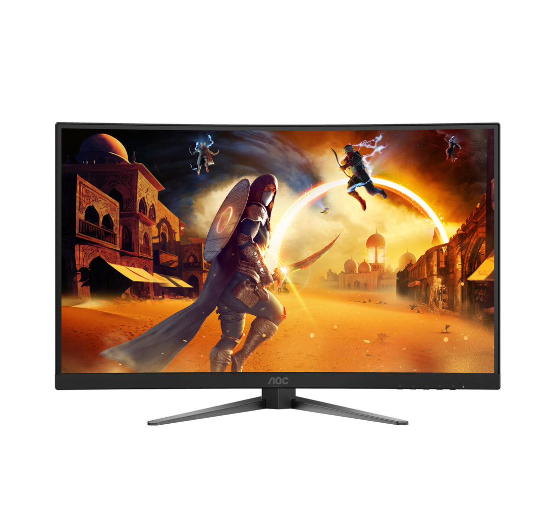 AOC G4 CQ27G4Z2P computer monitor 27" 2560 x 1440 pixels Quad HD LCD Black, Red - image 12