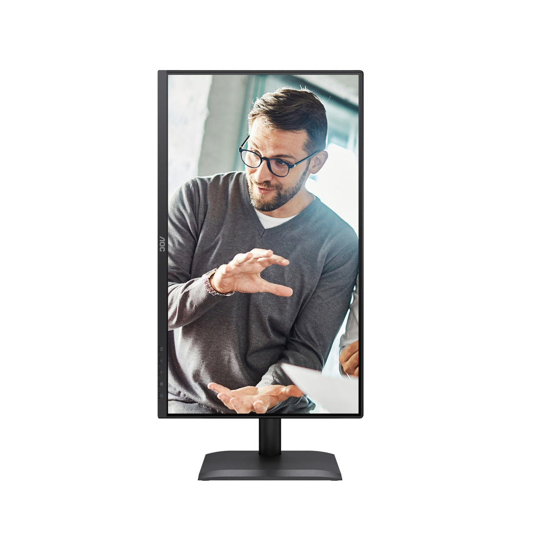 AOC 24E4CV IPS 23.8" computer monitor 60.5 cm (23.8") 1920 x 1080 pixels Black