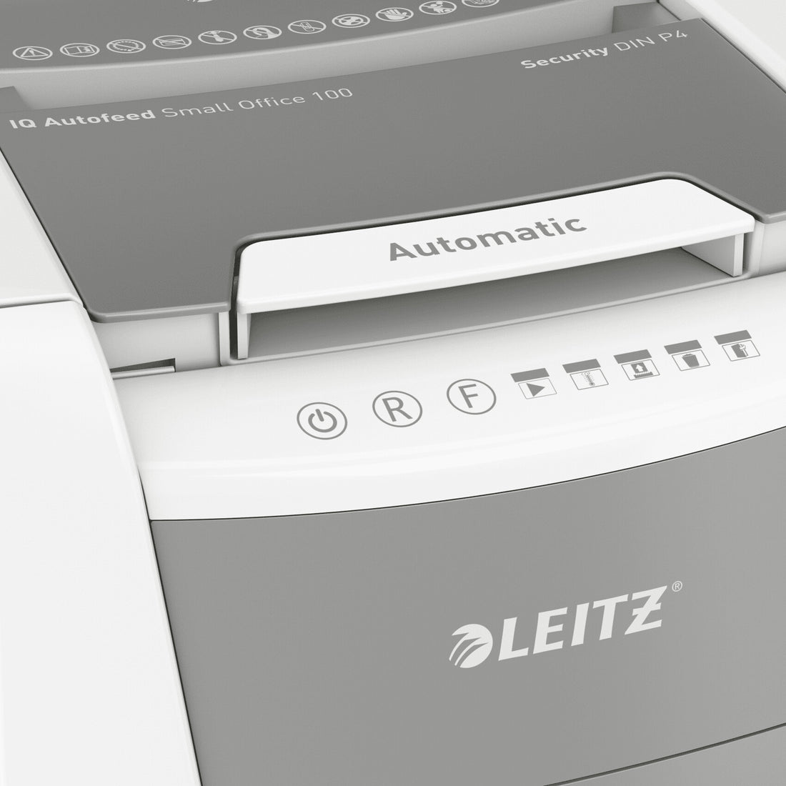 Leitz P4 34L paper shredder Cross shredding 55 dB 22 cm Silver, Black, White, Grey - image 7