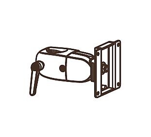 Ergotron DS Series DS100 Clamping Single Pivot 76.2 cm (30") Desk Black