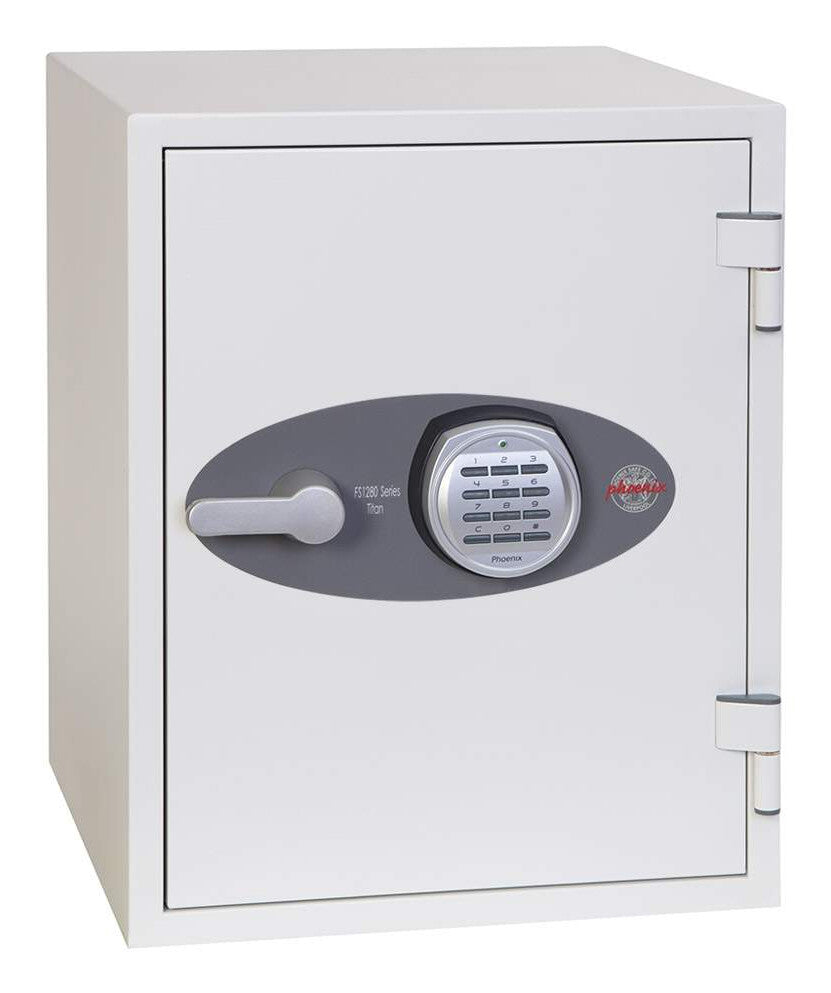 Phoenix Safe Co. Titan FS1283E Floor safe 36 L Steel White - image 2