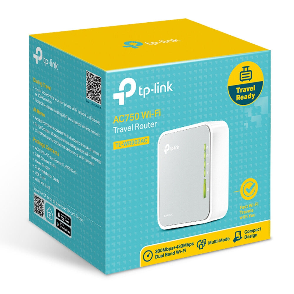 TP-Link TL-WR902AC wireless router Fast Ethernet Dual-band (2.4 GHz / 5 GHz) 4G White - image 4