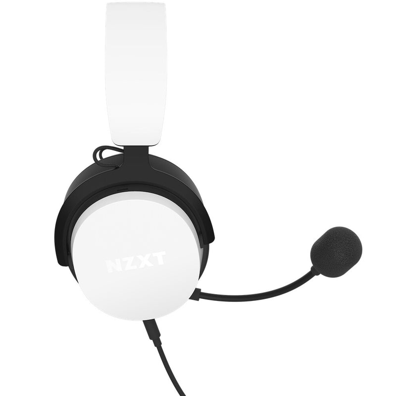 NZXT AP-WCB40-W2 headphones/headset Wired Head-band Gaming White