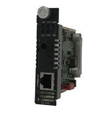 Perle C-110-S1ST20D network media converter Internal 100 Mbit/s 1550 nm Single-mode Black, Green