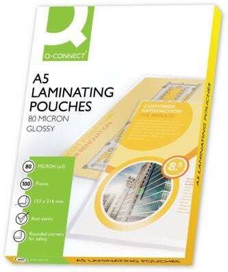 Q-CONNECT KF04106 laminator pouch 100