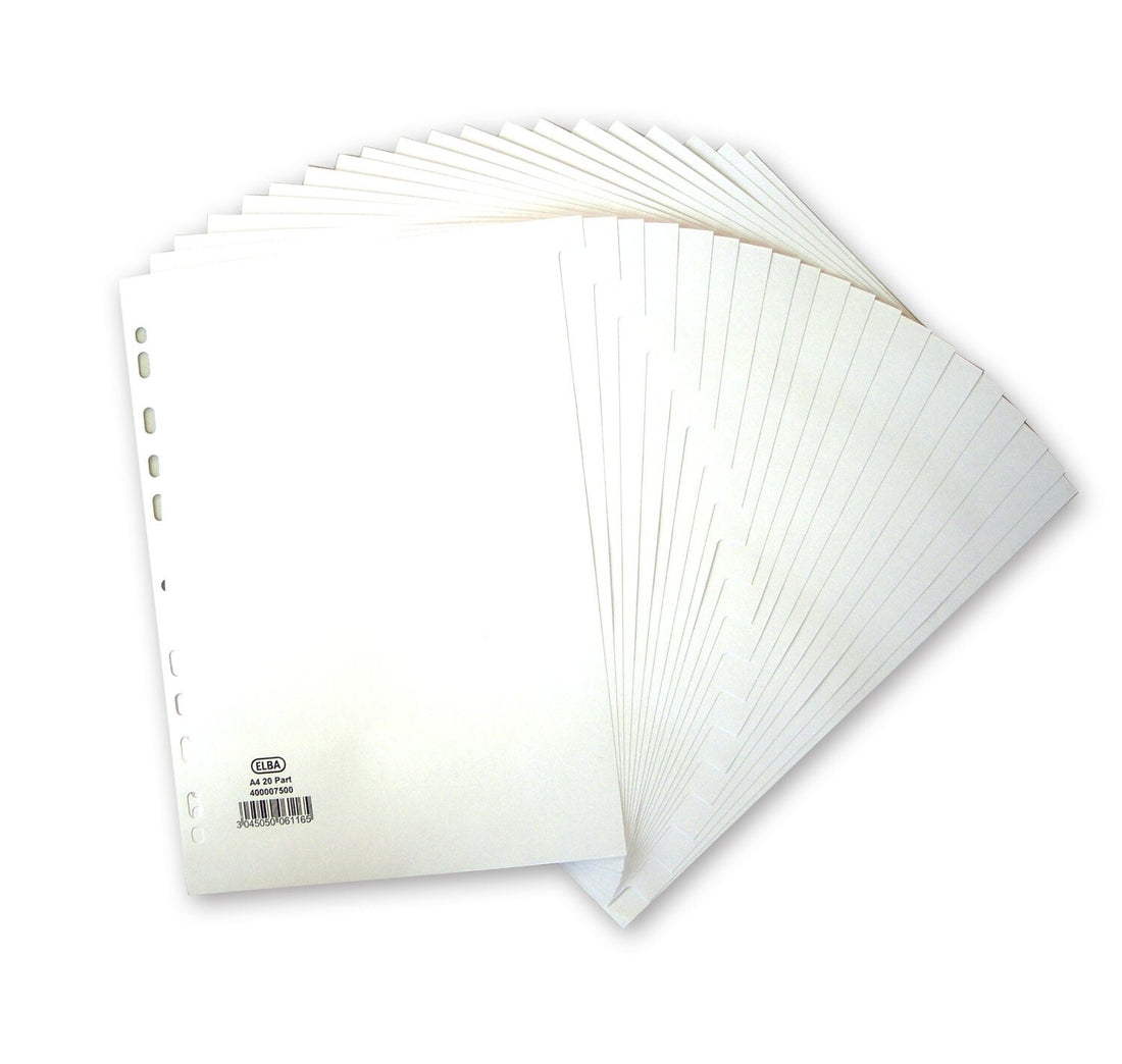 Elba 400007500 divider White 20