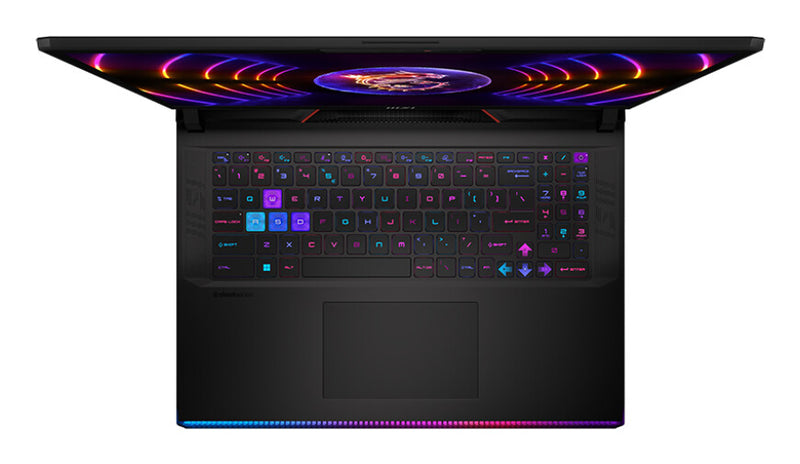 MSI Gaming RAIDER GE78HX 13VH-259UK laptop Intel® Core™ i9 i9-13980HX 43.2 cm (17") Quad HD+ 32 GB DDR5-SDRAM 2 TB SSD NVIDIA GeForce RTX 4080 Wi-Fi 6E (802.11ax) Windows 11 Home Black