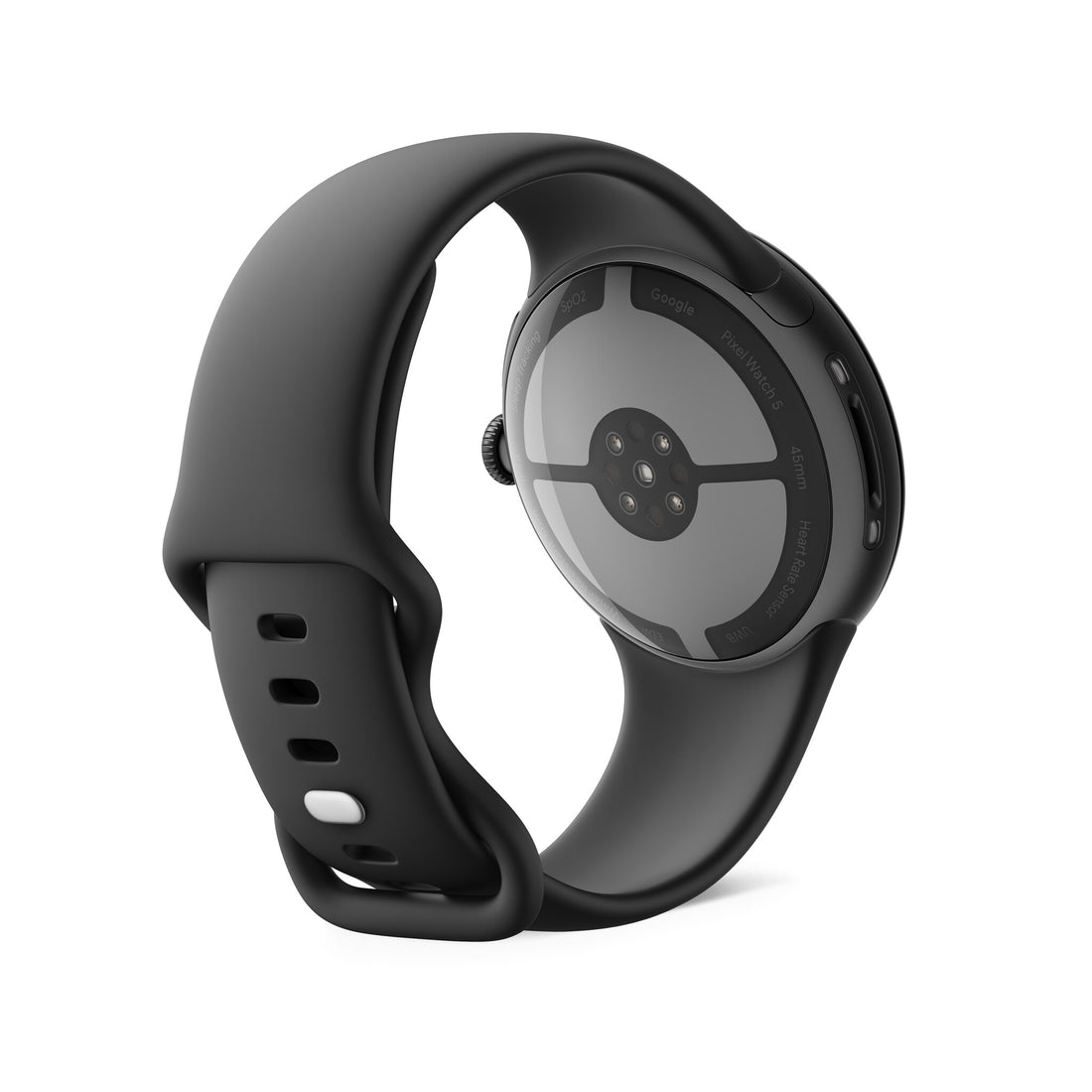 Google Pixel Watch 5 AMOLED 45 mm Digital Touchscreen 4G Black Wi-Fi GPS (satellite)