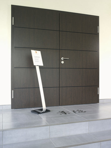 Durable INFO SIGN Information stand A4 Acrylic, Aluminium Silver