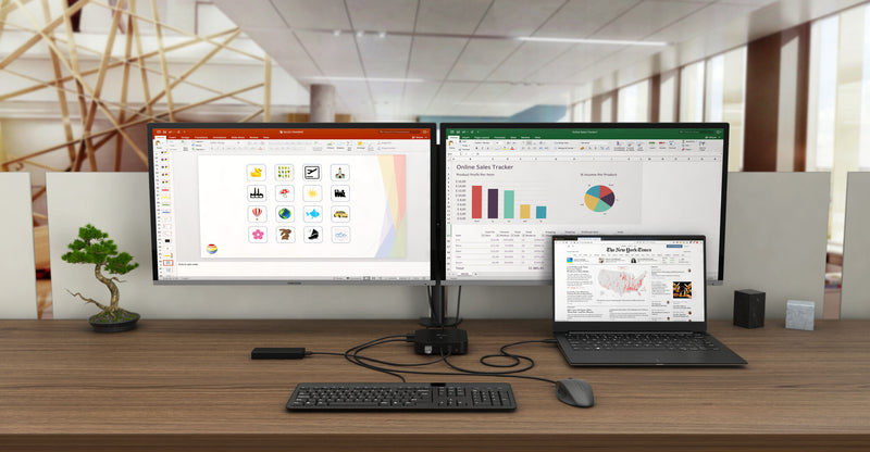 i-tec USB-C Dual Display Docking Station with Power Delivery 100 W