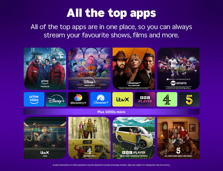 Roku Streaming Stick Plus HDMI 4K Ultra HD Black