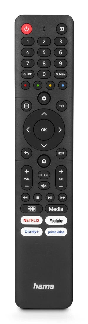 Hama 00221067 remote control IR Wireless TV Press buttons