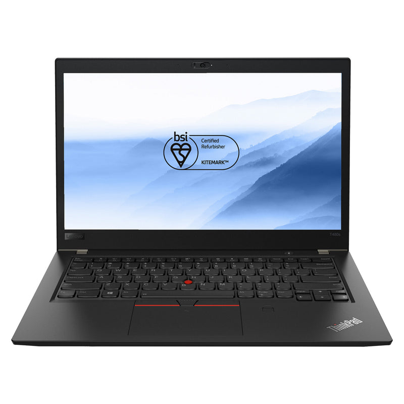 A2C Lenovo ThinkPad T480s Intel® Core™ i7 i7-8550U Laptop 35.6 cm (14") Full HD 16 GB DDR4-SDRAM 256 GB SSD Wi-Fi 5 (802.11ac) Windows 11 Pro UK English Black
